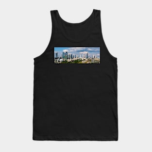 Warsaw city center aerial landscape Tank Top